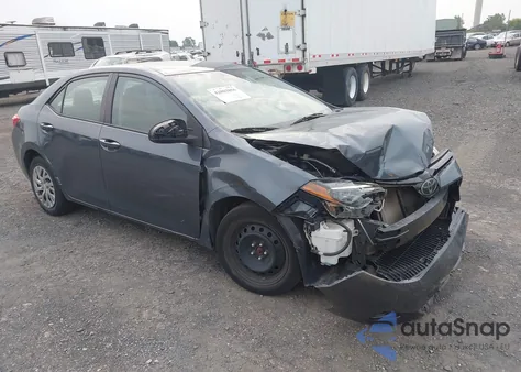 2018 Toyota Corolla Le from USA, damaged, VIN 2T1BURHE7JC002921